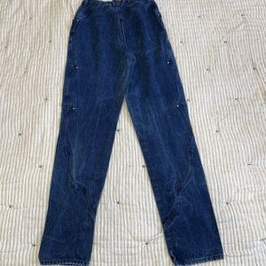 Vintage Blaze Bareback Women’s High Rise Blue Jeans